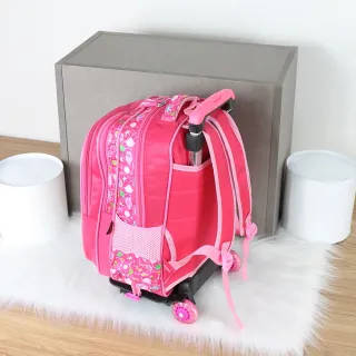 Bolsa Impermeável Escolar Infantil de Rodinhas Menino Menina Resistente - MA9719-8D_AZULMAR_CARPRET