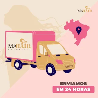 Oferta Relâmpago! Kit Completo Mahair Óleo de Rícino Força e Crescimento: Shampoo, Condicionador, Máscara Capilar e Leave-In - Cinderela