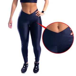 Legging Fitness Poliamida LLEVO 3D - Ideal para Academia ou Dia a Dia - VERDE JADE