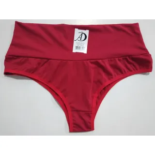 Calcinha básica com cós alto - REF129 - Azul