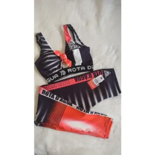 Top + Legging Fitness Conjunto - 013