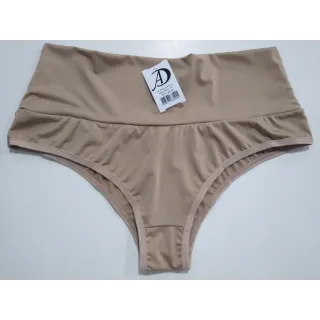 Calcinha básica com cós alto - REF129 - Azul