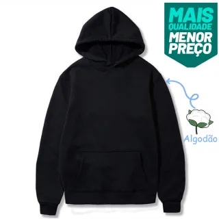Moletom Masculino e Feminino Blusa de Frio - Azul Bebê