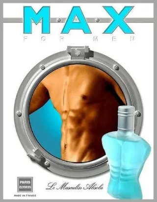 Paris Elysees Perfume Max For Men 100ml - Aromas Masculinos - Único