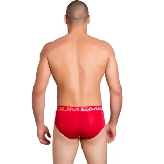 Cueca Básica Machão Slip Elástico Exposto - Microfibra 207 - Branco