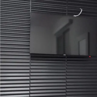 Painel 3D Revestimento Parede Gesso Luxo - Kit com 10 Placas - Estrela Preta