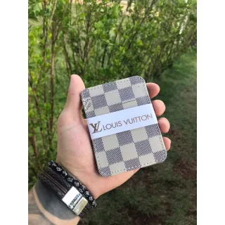 Várias marcas e modelos de Carteira Masculina Mágica unissex - versace branca\roxo