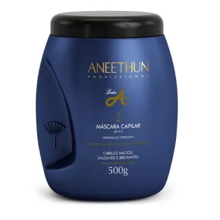 Hidratação Imediata - Kit Aneethun Linha A (Shampoo, Máscara e Creme Silicone) - CREME DE SILICONE CACHOS 250ml