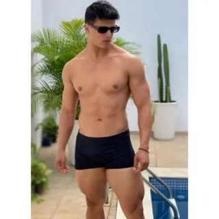 Sunga Masculina Boxer para Praia, Piscina e Natação - Sunga Preto