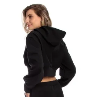 Promoção Blusa Cropped Moda Inverno 2022 - Blogueirinha Princesa - Branco