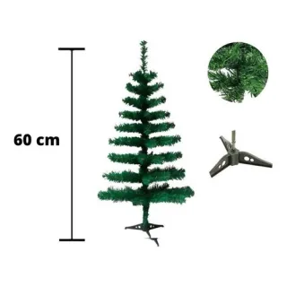 Promoção Natalina: Árvore de Natal Verde ou Nevada 0,60cm - Novo - Nevada