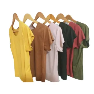 15 cores de blusinha feminina em suede, todos os tamanhos - Verde Militar