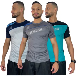 Camiseta Esportiva Masculina Manga Curta para Prática de Esportes - Ideal para Academia, Caminhada e Corridas - GG