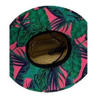 Pronta entrega! Chapéu surf de palha natural com estampa exclusiva da quik, várias cores. Aproveite a promoção! - Laranja preta