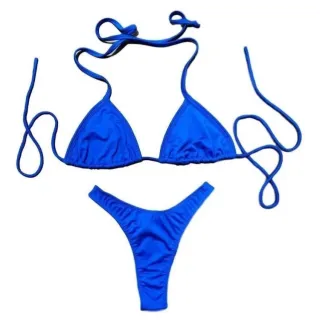 Lançamento Premium Neon Cortininha Fio Dental Biquini