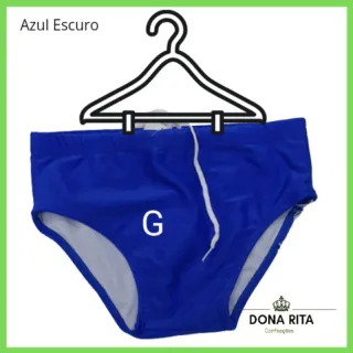 Homem Sunga Slim de praia ADULTO masculina - Amarelo GG -40