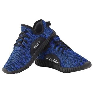 Barato Tênis Crossfit Masculino Yzy Tryd - Caminhada Academia - Azul