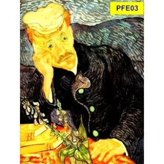 Pinturas Famosas Placas Decorativas - 20 modelos - PFE01