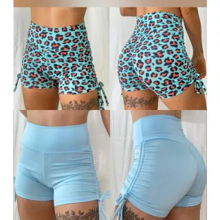 Empina Bumbum - Cordinha Lateral, Estampas e Cores Variadas - Azul Turquesa