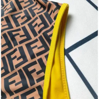 Body feminino para praia e verão - Maiô de uma peça - Amarelo