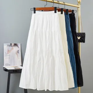 Moda Feminina: Saia Três Maria Midi/Longa com Forro