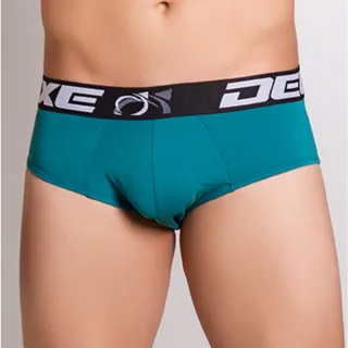 Cueca Básica Machão Slip Elástico Exposto - Microfibra 207 - Branco