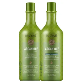 Kit Inoar Litrão - Shampoo + Condicionador Resistance Blends Cicatrifios Argan - Cicatrifios
