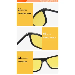 Lente UV400 Masculino Óculos de Sol - Raryel - C7