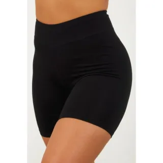 Bermuda Feminina Cós Alto Meia Coxa Tecido Grosso Fitness - Marinho