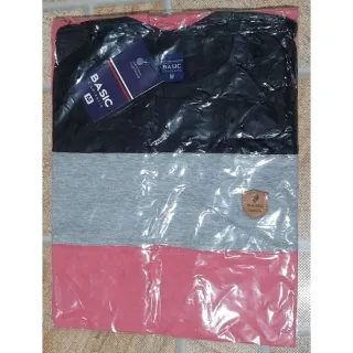 Camisa Listrada Masculina em Algodão com Elastano Fio 30.1 - CORES SORTIDAS modelo ANDARES