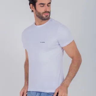 Almusk Camiseta Masculina Básica M - Várias Cores - cinza chumbo