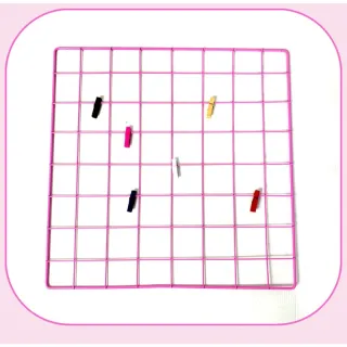 Enfeite de Natal com Tela Aramada Colorida e Mini Prendedores - Memory Board + LED - Somente o LED