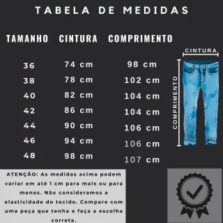 Calça Masculina Preta Skinny Tradicional Slim com Lycra Elastano - Calça Masculina Preta