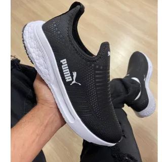 Promoção 2022: Tenis Masculino Confortavel e Resistente - Desconto Online - PRETO/VERMELHO