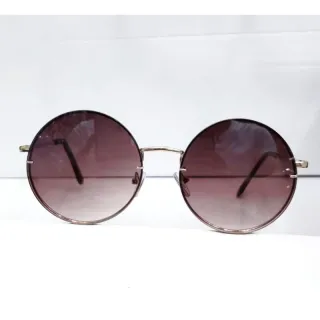 Retro Masculino Feminino Óculos Hexagonal - C1