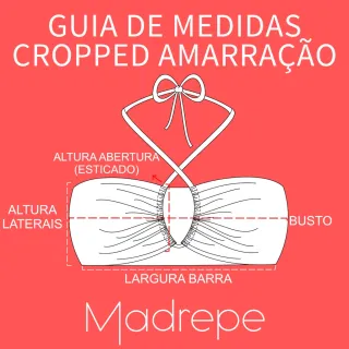 Versátil cropped de amarração: 7 formas de usar! - Branco