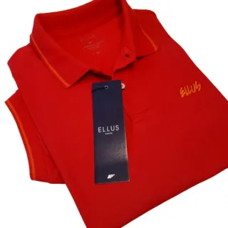ELLUS Camisa Polo: Cores Variadas - Azul Marinho