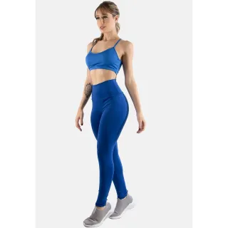 Fitness Akira Conjunto Suplex Lisa Top Alcinha Calça Legging - GG