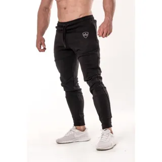 Calça Masculina Fitness Lápis para Corrida e Treino - Preto