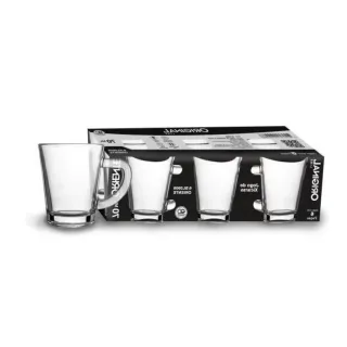 Xícaras de Vidro para Café Chá - Conjunto de 5 ou 6, 70ML - KIT 5 PCS