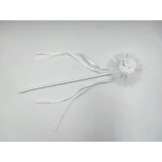 Saia feminina de noiva infantil com tiara e véu para o Halloween - Único