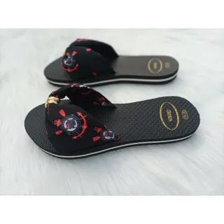 Estampa florida: chinelos rasteirinha feminino com várias opções - Floral rosa001