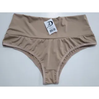 Calcinha básica com cós alto - REF129 - Azul