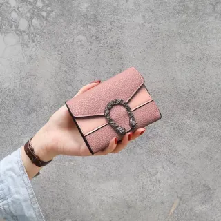 Carteira de Couro Personalizada com Fecho de Dragão - Vinho