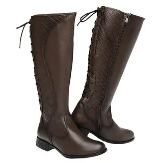 Promoção Bota Country Feminina Cano Longo Montaria Rodeio - Preto