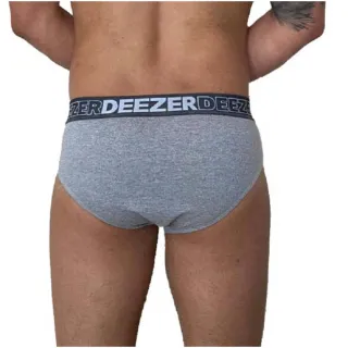 Atacado Masculina Cueca Slip Puro Algodão Tradicional - Kit 9 - M: 38-40