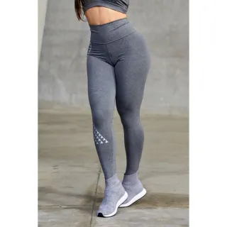 Fearless Moda Fitness Legging Suplex Ginástica Academia - Preto