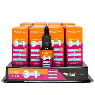 Max Love Sérum Vitamina C 3 em 1 - Único