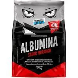 Proteina Pura - Albumina 500g Pasteurizada e Desidratada de Clara de Ovo - Abacaxi com Hortelã