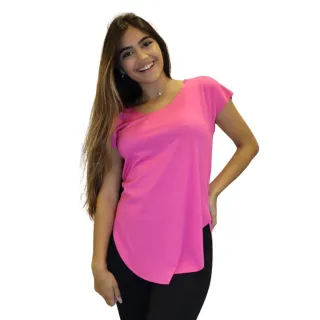Blusa Fitness Tapa BumBum para academia - Modelo 10827 - Chumbo